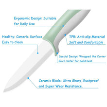 Load image into Gallery viewer, 4-inch Hippo Ceramic Fruit Knife Supplementary Food Knife