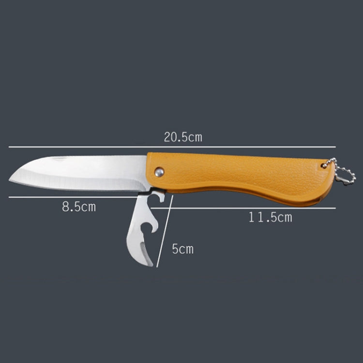 Foldable Stainless Steel Multifunctional Fruit Knife Can Opener