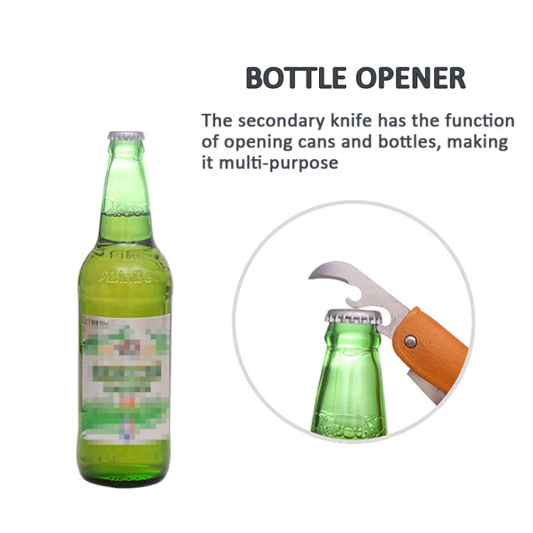 Foldable Stainless Steel Multifunctional Fruit Knife Can Opener