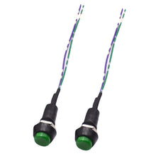 Load image into Gallery viewer, 2pcs Car Modification Horn Switch Universal Button Modification Small Switch, Red Button, Green Button