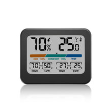 Load image into Gallery viewer, Indoor Temperature And Humidity Monitor LCD Digital Thermometer Hygrometer Weather Station, 324