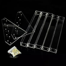 Load image into Gallery viewer, Acrylic Nail Polish Display Rack Transparent Ladder Stand Cosmetic Essential Oil Bottle Holder, 2 Layers, 3 Layers, 4 Layers, 5 Layers, 6  Layers, 7 Layers