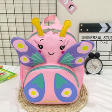 Load image into Gallery viewer, Children Schoolbag Shoulder Bag Girls Cute Cartoon Butterfly Backpack
