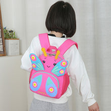 Load image into Gallery viewer, Children Schoolbag Shoulder Bag Girls Cute Cartoon Butterfly Backpack