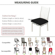 Load image into Gallery viewer, Diamond Plaid Jacquard Chair Cushion Cover Hotel Restaurant Dining Table Chair Cover