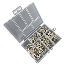 Load image into Gallery viewer, 75pcs /Box Screw-in Ceiling Hook Set Home Storage Wall Cup Hook Lamp Hook
