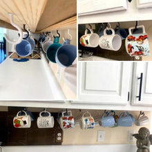 Load image into Gallery viewer, 75pcs /Box Screw-in Ceiling Hook Set Home Storage Wall Cup Hook Lamp Hook