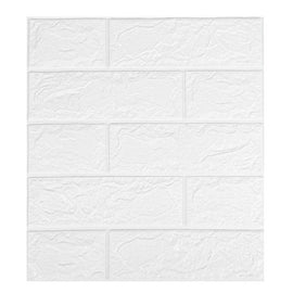 35x38.5cm 3D Self-Stick Wallpaper Soft Wrapping Waterproof Wall Sticker, 3mm Thickness, 5mm Thickness