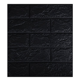 35x38.5cm 3D Self-Stick Wallpaper Soft Wrapping Waterproof Wall Sticker, 3mm Thickness, 5mm Thickness