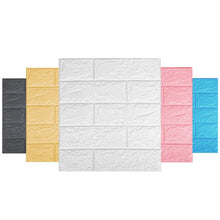 Load image into Gallery viewer, 35x38.5cm 3D Self-Stick Wallpaper Soft Wrapping Waterproof Wall Sticker, 3mm Thickness, 5mm Thickness