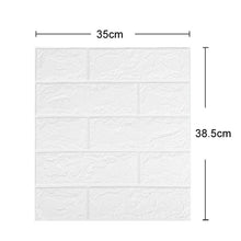 Load image into Gallery viewer, 35x38.5cm 3D Self-Stick Wallpaper Soft Wrapping Waterproof Wall Sticker, 3mm Thickness, 5mm Thickness