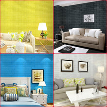 Load image into Gallery viewer, 35x38.5cm 3D Self-Stick Wallpaper Soft Wrapping Waterproof Wall Sticker, 3mm Thickness, 5mm Thickness
