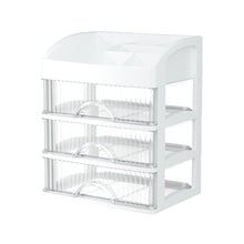 Load image into Gallery viewer, Desktop Drawer Organizer Multi-Layer Cosmetic Jewelry Box Stationery Multi-Functional Organizer, 5 Layer White Drawer (White), 5 Layer Black Drawer (White), 5 Layer Black Drawer (Pink), 4 Layer White Drawer (White), 4 Layer Black Drawer (White)        ...
