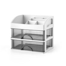 Load image into Gallery viewer, Desktop Drawer Organizer Multi-Layer Cosmetic Jewelry Box Stationery Multi-Functional Organizer, 5 Layer White Drawer (White), 5 Layer Black Drawer (White), 5 Layer Black Drawer (Pink), 4 Layer White Drawer (White), 4 Layer Black Drawer (White)        ...
