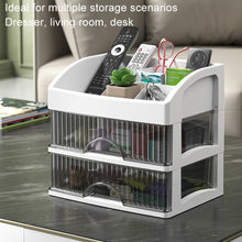 Load image into Gallery viewer, Desktop Drawer Organizer Multi-Layer Cosmetic Jewelry Box Stationery Multi-Functional Organizer, 5 Layer White Drawer (White), 5 Layer Black Drawer (White), 5 Layer Black Drawer (Pink), 4 Layer White Drawer (White), 4 Layer Black Drawer (White)        ...