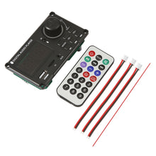 Load image into Gallery viewer, 100W 12V TPA3116 Color Screen Power Amplifier Bluetooth Decoder Board With Recording Call, Silicone Remote Control, Small Silicone Remote Control, Small Remote Control