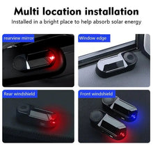 Load image into Gallery viewer, Car Solar Anti-Theft Alarm LED Warning Light With Aromatherapy