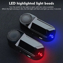 Load image into Gallery viewer, Car Solar Anti-Theft Alarm LED Warning Light With Aromatherapy