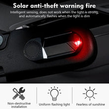 Load image into Gallery viewer, Car Solar Anti-Theft Alarm LED Warning Light With Aromatherapy