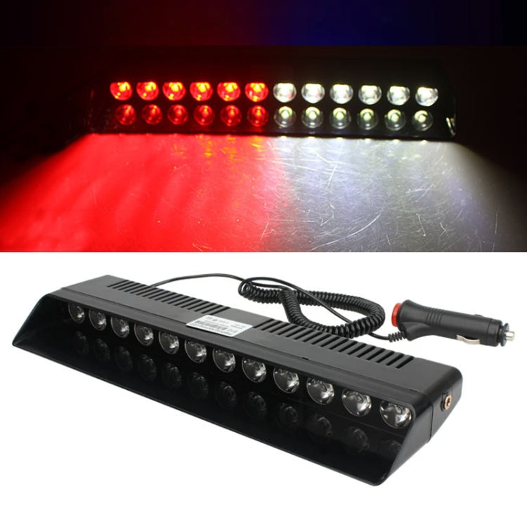 12 LED Car Front Suction Cup High Brightness Strobe Light