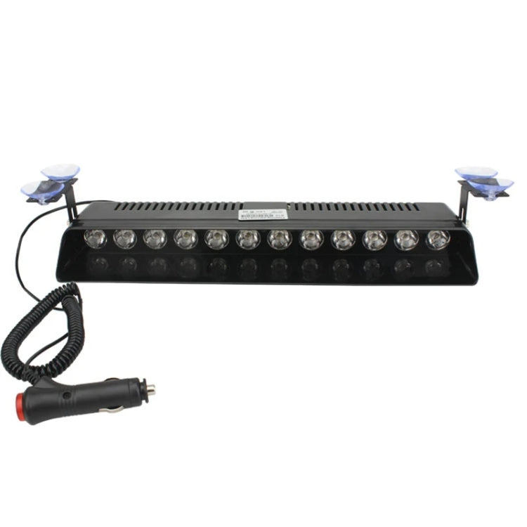 12 LED Car Front Suction Cup High Brightness Strobe Light
