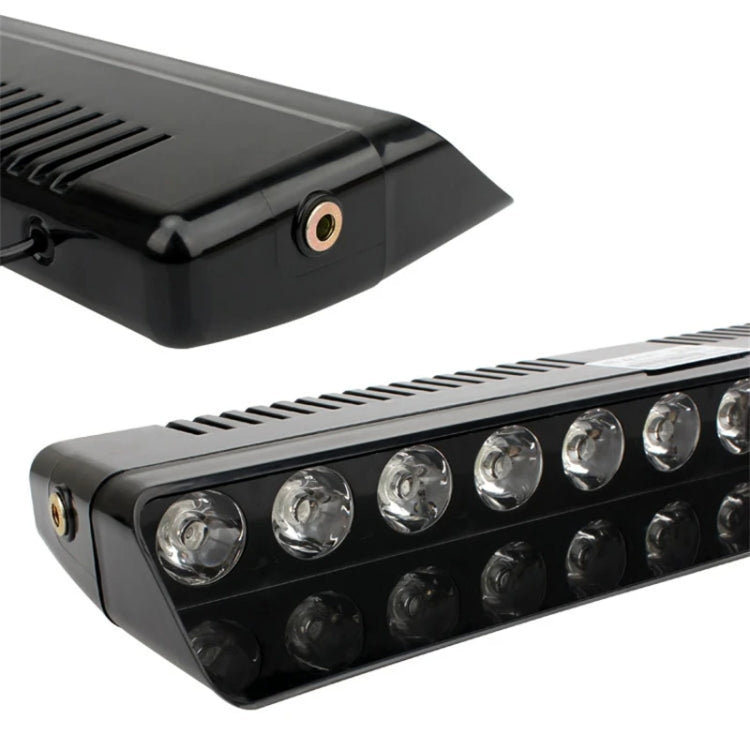 12 LED Car Front Suction Cup High Brightness Strobe Light