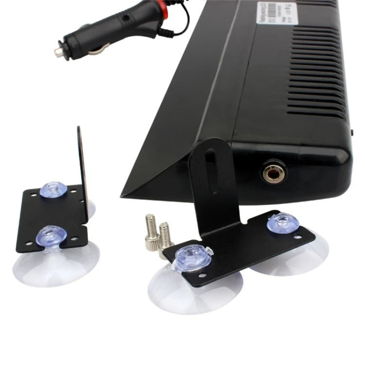12 LED Car Front Suction Cup High Brightness Strobe Light