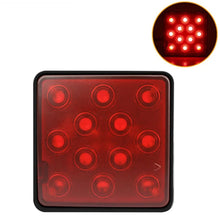 Load image into Gallery viewer, Automotive LED Trailer Lights Universal Rear Brake Lights, Black Shell 12 Light, Black Shell 15 Light, Red Shell 12 Lights, Red Shell 15 Lights