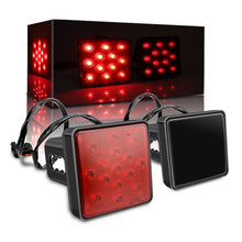 Load image into Gallery viewer, Automotive LED Trailer Lights Universal Rear Brake Lights, Black Shell 12 Light, Black Shell 15 Light, Red Shell 12 Lights, Red Shell 15 Lights