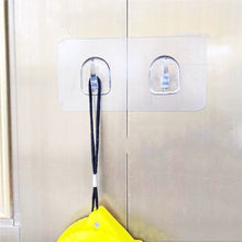 Load image into Gallery viewer, 30pcs /Pack Double Hook for Paper Towels Plastic Traceless Sticky Hook