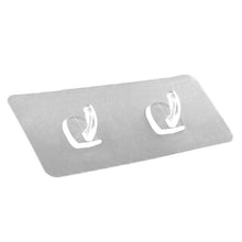 Load image into Gallery viewer, 30pcs /Pack Double Hook for Paper Towels Plastic Traceless Sticky Hook