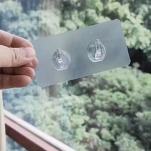 Load image into Gallery viewer, 30pcs /Pack Double Hook for Paper Towels Plastic Traceless Sticky Hook