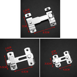 Barn Door Lock Hook Stainless Steel Door Buckle Insertion, Small 201 Stainless Steel, Medium 201 Stainless Steel, Extra Large 201 Stainless Steel, Small 304 Stainless Steel, Middle 304 Stainless Steel, Extra Large 304 Stainless Steel                   ...