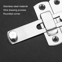 Load image into Gallery viewer, Barn Door Lock Hook Stainless Steel Door Buckle Insertion, Small 201 Stainless Steel, Medium 201 Stainless Steel, Extra Large 201 Stainless Steel, Small 304 Stainless Steel, Middle 304 Stainless Steel, Extra Large 304 Stainless Steel                   ...