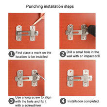 Load image into Gallery viewer, Barn Door Lock Hook Stainless Steel Door Buckle Insertion, Small 201 Stainless Steel, Medium 201 Stainless Steel, Extra Large 201 Stainless Steel, Small 304 Stainless Steel, Middle 304 Stainless Steel, Extra Large 304 Stainless Steel                   ...