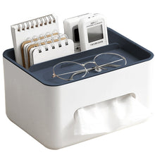 Load image into Gallery viewer, Multifunctional Tissue Box Napkin Container Organizer Box for Remote Control