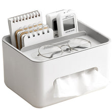 Load image into Gallery viewer, Multifunctional Tissue Box Napkin Container Organizer Box for Remote Control