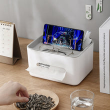 Load image into Gallery viewer, Multifunctional Tissue Box Napkin Container Organizer Box for Remote Control