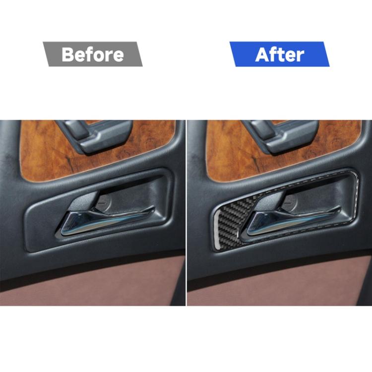For Mercedes-Benz G-Class W463 4pcs /Set Interior Door Handle Sticker