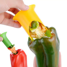 Load image into Gallery viewer, 2 In 1 Chili Pepper Seed Extractor Kitchen Fruit and Vegetable Corer
