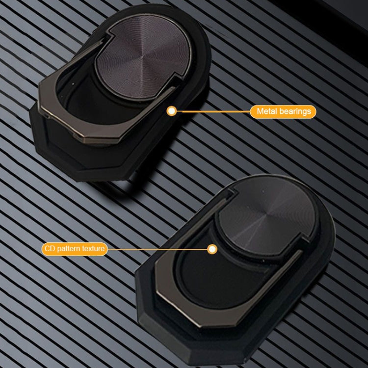 1pair Metal Laptop Invisible Stand Mini Desktop Heightening Cooling Rack Folding Keyboard Stand