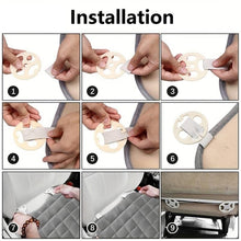Load image into Gallery viewer, Car Winter Backless Plush Non-slip Non-binding Seat Cushion, Front Row Beige, Front Row Red, Front Row Black, Front Row Coffee