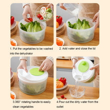 Load image into Gallery viewer, Multifunctional Vegetable Dehydrator Large Capacity Kitchen Drain Basket Household Grater Slicer, Multifunctional Dehydrator