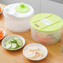 Load image into Gallery viewer, Multifunctional Vegetable Dehydrator Large Capacity Kitchen Drain Basket Household Grater Slicer, Multifunctional Dehydrator