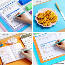 Load image into Gallery viewer, YAOJIE Non-Slip Exam Pad Student Stationery Drawing Writing Soft Board Office Writing Mat, A3 White, A3 Pink, A3 Blue, A4  White, A4 Pink, A4 Blue