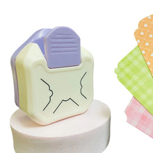 Load image into Gallery viewer, 3 In 1 Fancy Corner Cutter Multi-angle Corner Cutter Chamfering Embosser, Flat Corner (Pink), Beauty Corner (Purple), Round Corner (Green), Round Corner (Blue)