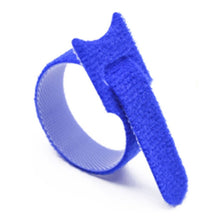 Load image into Gallery viewer, Data Cable Ties Sticky Strip Fixing Tape Nylon Self-Adhesive Tape Cable Management Tape Needle Ties