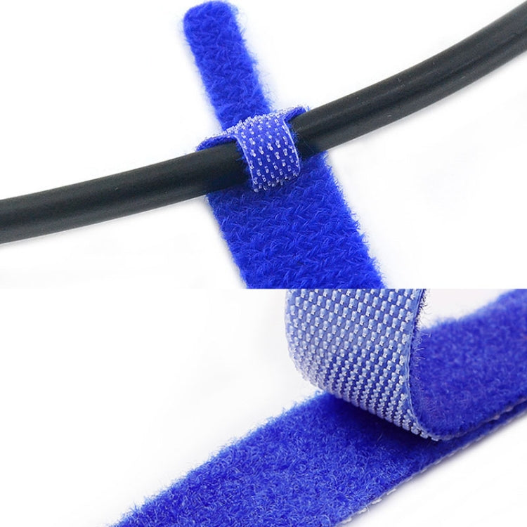 Data Cable Ties Sticky Strip Fixing Tape Nylon Self-Adhesive Tape Cable Management Tape Needle Ties