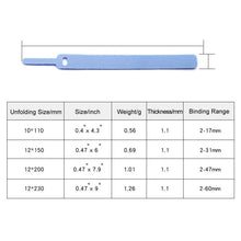 Load image into Gallery viewer, Data Cable Ties Sticky Strip Fixing Tape Nylon Self-Adhesive Tape Cable Management Tape Needle Ties