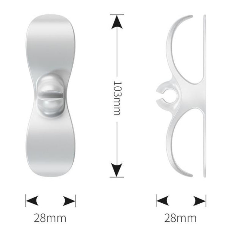 Power Cable Management Clip Kitchen Wall Mounted Plug Cord Holder Charger Cable Organizer